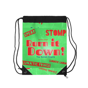 “Burn It Down” Drawstring Bag