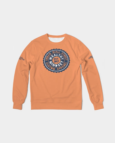 Wealthy Mindset  Men's Classic French Terry Crewneck Pullover
