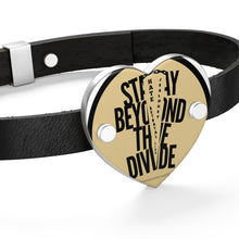 Load image into Gallery viewer, Stay Beyond The Divide Leather Bracelet