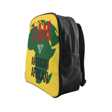 Load image into Gallery viewer, AMERICAN AFRICAN School Backpack