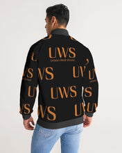 Load image into Gallery viewer, UWS  Men&#39;s Stripe-Sleeve Track Jacket