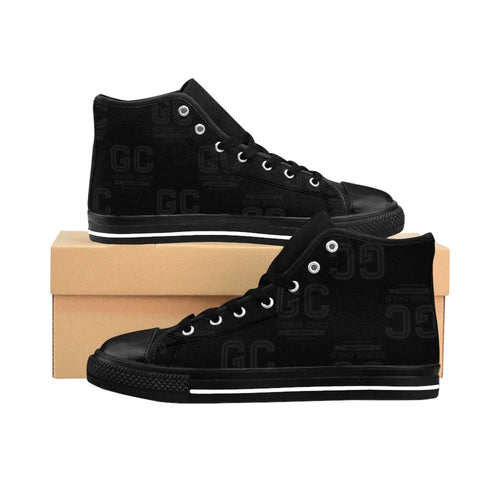 GC Men's High-top Sneakers (Black) (Suggested One size up)