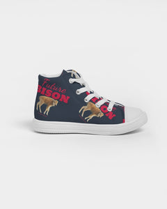 FUTURE BISON Kids Hightop Canvas Shoe