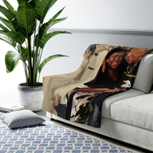 Load image into Gallery viewer, “MY MOM &amp; DAD” Sherpa Fleece Blanket