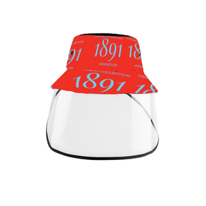 1891 Custom Bucket Hat with Removable TPU Full Face Shield