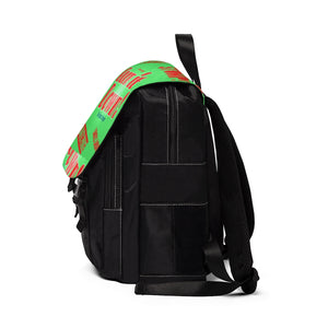 “Burn It Down” Unisex Casual Shoulder Backpack