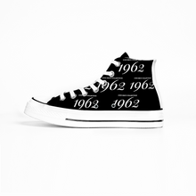 Load image into Gallery viewer, 1962 Chucks Groove Classic High Top Canvas Sneakers