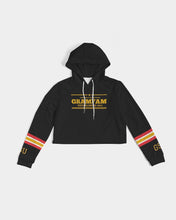 Load image into Gallery viewer, GRAMFAM Women&#39;s Cropped Hoodie (Grambling)