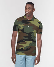 Load image into Gallery viewer, UWS CAMO  Men&#39;s Slim Fit Short Sleeve Polo