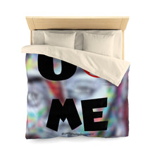 Load image into Gallery viewer, “U Can’t 👀 Me” Microfiber Duvet Cover