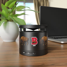 Load image into Gallery viewer, 1867 BISON Metal Bluetooth Speaker and Wireless Charging Pad
