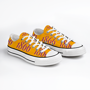 1866 Chucks Tigers Canvas Low Top (Edward Waters College)