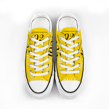 Load image into Gallery viewer, 1925 Chucks GOLD Low Top Canvas Shoe (Xavier U.)