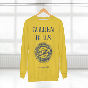 “Golden Bulls Certified” (JSCU) Unisex Sweatshirt
