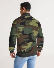 Load image into Gallery viewer, UWS CAMO  Men&#39;s Stripe-Sleeve Track Jacket