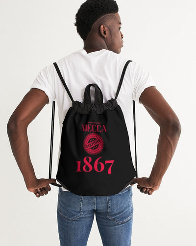 MECCA CERTIFIED 1867 Canvas Drawstring Bag