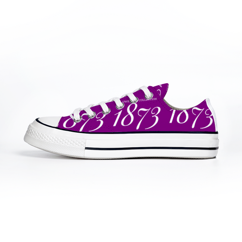 1873 Chucks Tigers Low Top Canvas Shoe (Wiley College)