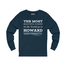 Load image into Gallery viewer, HOWARD WOMEN Unisex Jersey Long Sleeve Tee