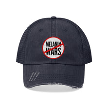 Load image into Gallery viewer, No Melanin Wars Unisex Trucker Hat