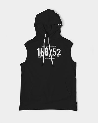 Time Collection Men's Premium Heavyweight Sleeveless Hoodie