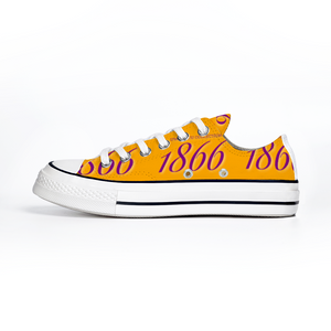 1866 Chucks Tigers Canvas Low Top (Edward Waters College)