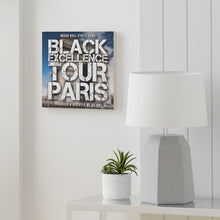 Load image into Gallery viewer, Black Excellence Tour Paris Wood Canvas