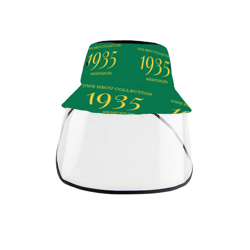 1935 Custom Bucket Hat with Removable TPU Full Face Shield