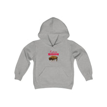 Load image into Gallery viewer, Future Bison Youth Heavy Blend Hooded Sweatshirt