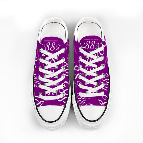 1882 Chucks Lions Low Top Canvas Shoe (Paine College)