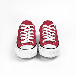 GC CHUCKS Low Top (Genius Child) Maroon