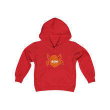 Load image into Gallery viewer, ECM Youth Heavy Blend Hooded Sweatshirt