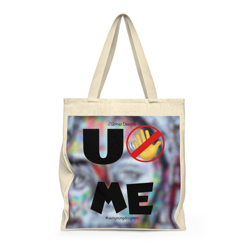 “U Can’t 👀 Me” Shoulder Tote Bag - Roomy