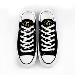 THE GRANVILLE Low Top Canvas Shoes (FULL logo)