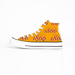 1866 Chucks Tigers Canvas High Top (Edward Waters College)