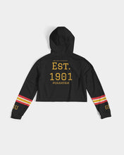 Load image into Gallery viewer, GRAMFAM Women&#39;s Cropped Hoodie (Grambling)