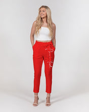 Load image into Gallery viewer, “Anointed” Women&#39;s Belted Tapered Pants