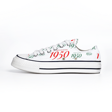 Load image into Gallery viewer, 1950 Chucks Devil Low Top Canvas Shoes (Mississippi Valley)