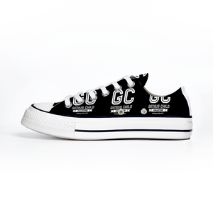 GC CHUCKS Low Top (Genius Child) Blk/Wht