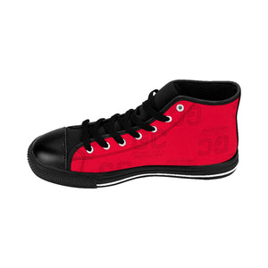 GC Men's High-top Sneakers (Red) (Suggested One size up)