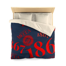 Load image into Gallery viewer, “1867 MECCA CERTIFIED” Microfiber Duvet Cover