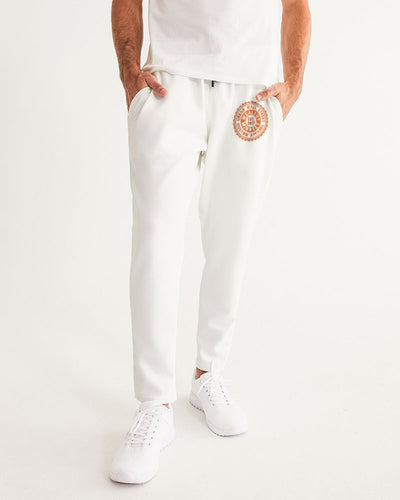 Wealthy Mindset  Men's Joggers (Orange)