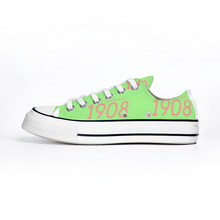 Load image into Gallery viewer, 1908 Chucks PEARL LOW TOP (Grn/Pnk)