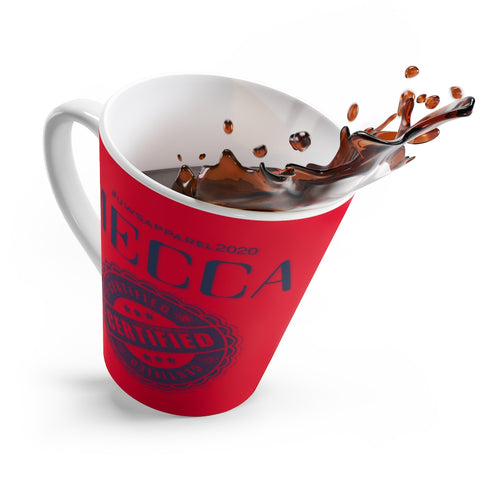 “MECCA CERTIFIED” Latte mug