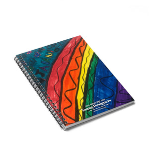 Rainbow Spiral Notebook - Ruled Line