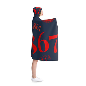 “1867 MECCA CERTIFIED” Hooded Blanket