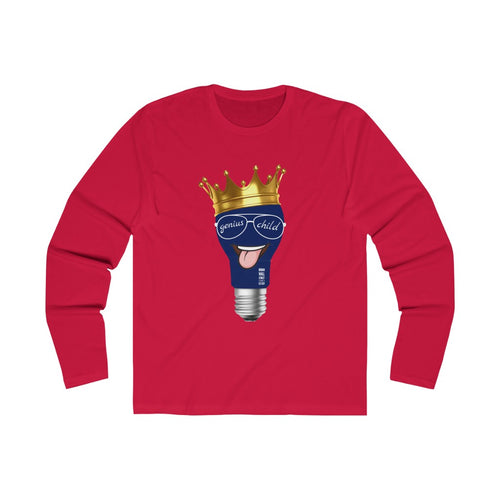 Genius Child Men's Long Sleeve Crew Tee