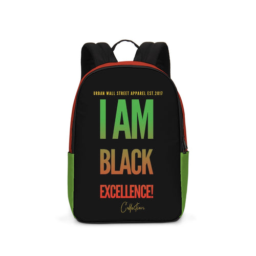 I Am Black Excellence  Large Backpack