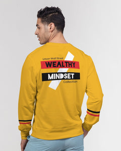 Wealthy Mindset  Men's Classic French Terry Crewneck Pullover