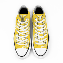 Load image into Gallery viewer, GC CHUCKS Hi Top (Genius Child) Yellow