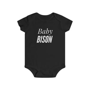 “BABY BISON” Infant Rip Snap Tee